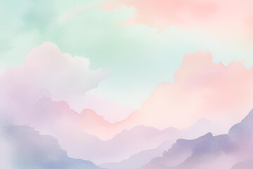 Abstract Watercolor Wash 