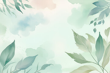 Abstract Watercolor Wash 