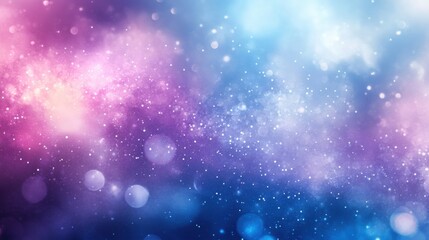 Obraz premium A vibrant gradient background, blending shades of blue and purple with a soft glow effect