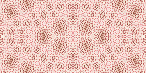 Seamless kaleidoscope pattern. The texture of the woven pattern. Endless pattern