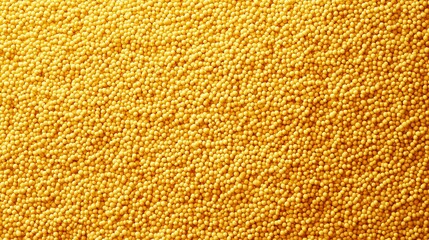 Golden millet grain background texture for food design and agricultural themes