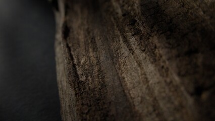 Weathered Wood with Deep Grooves.