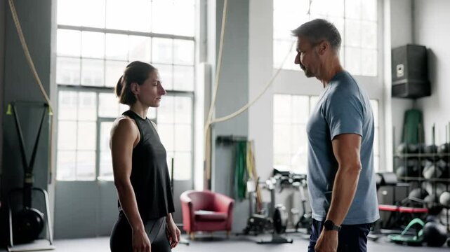 Woman In Personal Self Defense Class