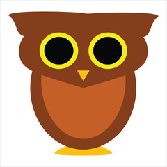 vector illustration of an owl	
