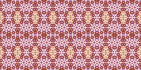 Seamless kaleidoscope pattern. The texture of the woven pattern. Endless pattern