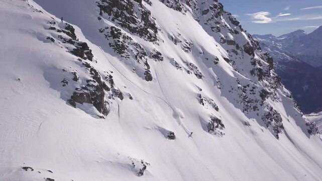 Drone t&eacute;l&eacute;mark Freeride
