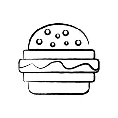 Food & Beverage Icon - burger