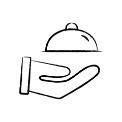 Fototapeta premium Food & Beverage Icon - server