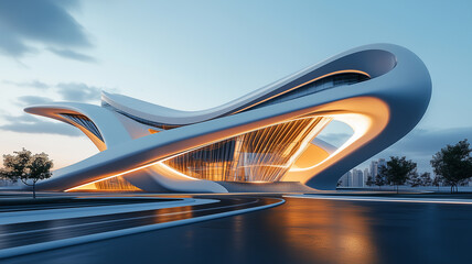 Fototapeta premium highway in the city