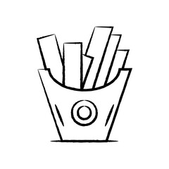 Food & Beverage Icon - french fries