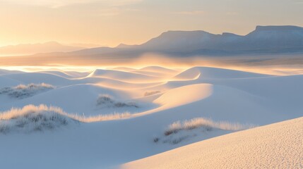Sunrise Over White Sands National Park