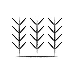 Food & Beverages Icon - weeds