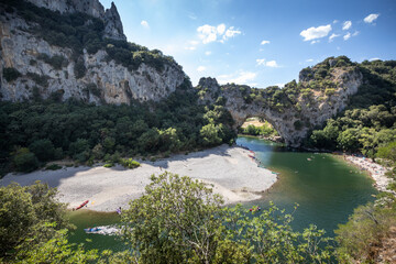 Vallon Pont d'Arc en Ardèche