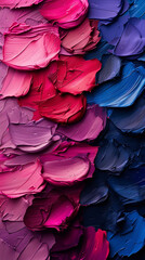 Obraz premium Abstract Colorful Oil Paint Strokes Texture - Creative Artistic Background for Design