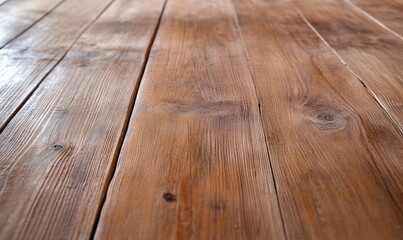 Close-up view of a wooden floor with a rustic texture.