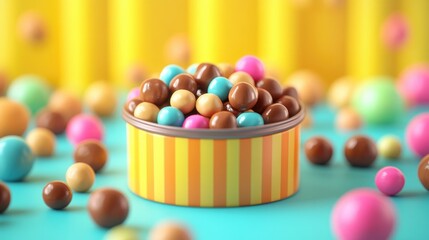 Assorted candy box filled with chocolate covered macadamia nuts perfect for gifting on special occasions