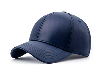 Fototapeta premium Blank Baseball cap mock up, isolated on white background