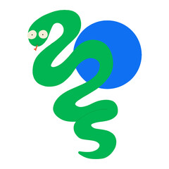 Snake new year two thousand twenty five 