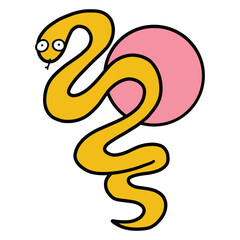 Snake new year two thousand twenty five 