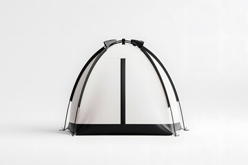 Camping tent isolated on white