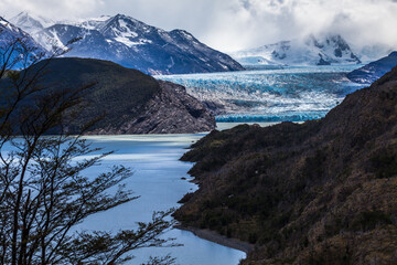 Nice view of Torres Del Paine National Park, Chile. - Powered by Adobe