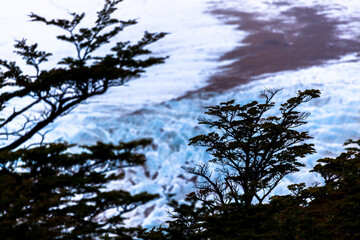 View of Los Glaciares National Park, El Chalten,Patagonia, Argentina.