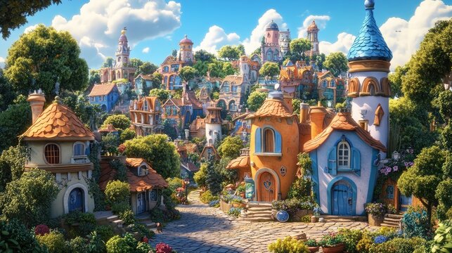 Charming view of Triora the picturesque witches village in the Riviera showcasing historic architecture and enchanting landscapes