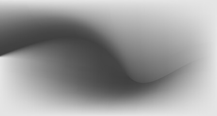 Grey white grainy poster background white wave black backdrop noisy monochrome banner design