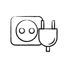 Furniture & Interiors Icon - plug
