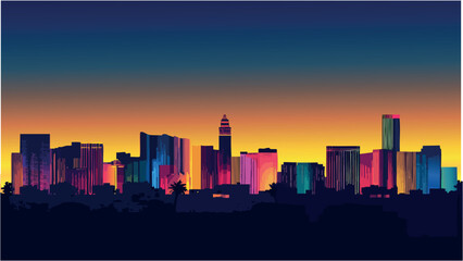 Neon Dreams- Las Vegas Skyline.eps