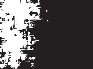 Grunge texture with black lines on a white background
