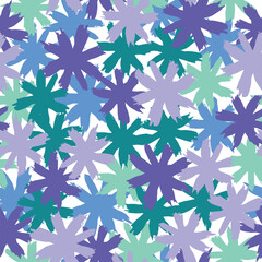 seamless pattern with snowflakes