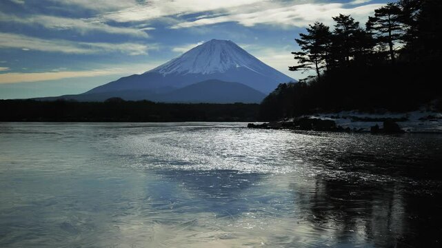 真冬の富士山 11