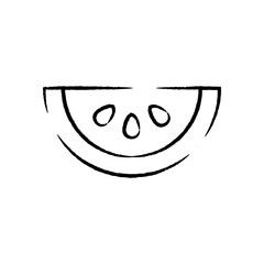 Outdoor Beach Icon - watermelon