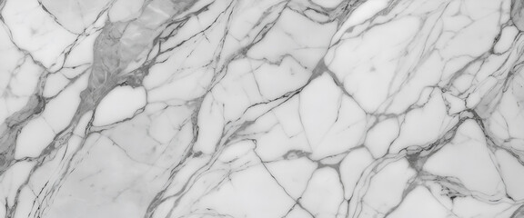 Obraz premium white marble texture background with gray line pattern 