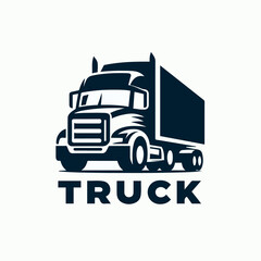 truck logo illustration