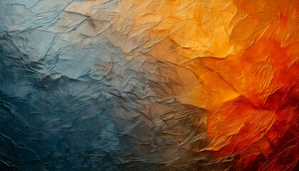 Abstract background with the warm and cold concept