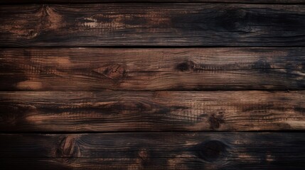 Naklejka premium Dark Wooden Panels Background for Design Projects