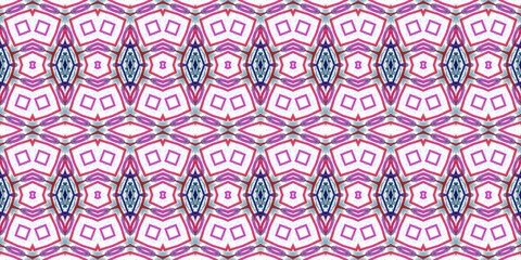 Seamless kaleidoscope pattern. The texture of the woven pattern. Endless pattern