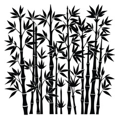 silhouette bamboo set