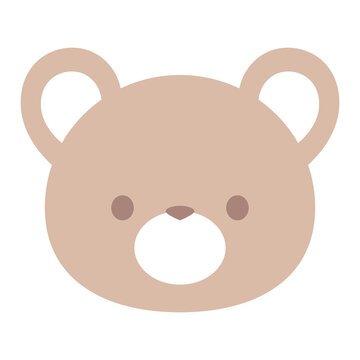 * vintage bear ❀ ココア色 かわいい まるいお顔のクマさん vintage bear ❀ ココア色 かわいい まるいお顔のクマさん