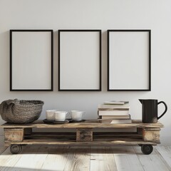 Rustic Living Room Decor.