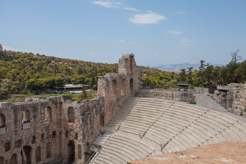 Fototapeta premium Beautiful view of the Theater of Dionysus in Athens, Greece