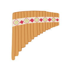 practice flute cartoon. technique embouchure, keys tone, pitch flute practice flute sign. isolated symbol vector illustration