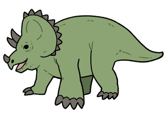 トリケラトプス（緑）