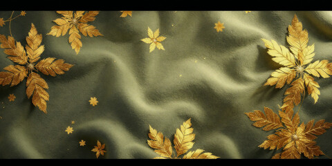 autumn leaves on the water
