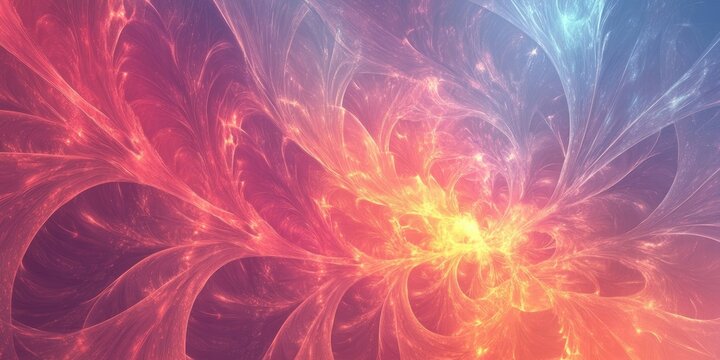 Abstract mystical and fantastic backdrop. Suitable as a header or banner for your design project.