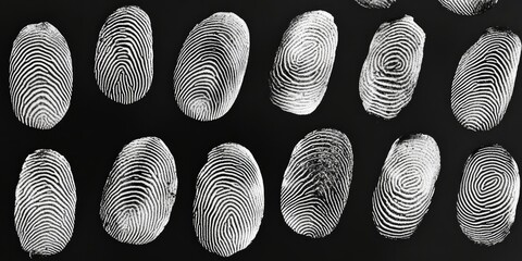 Fingerprinting is a type of biometrics, the study of identification based on physical or biological traits.