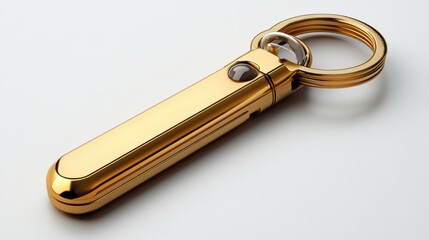Gold Keyring.