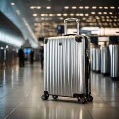 suite case in the airport